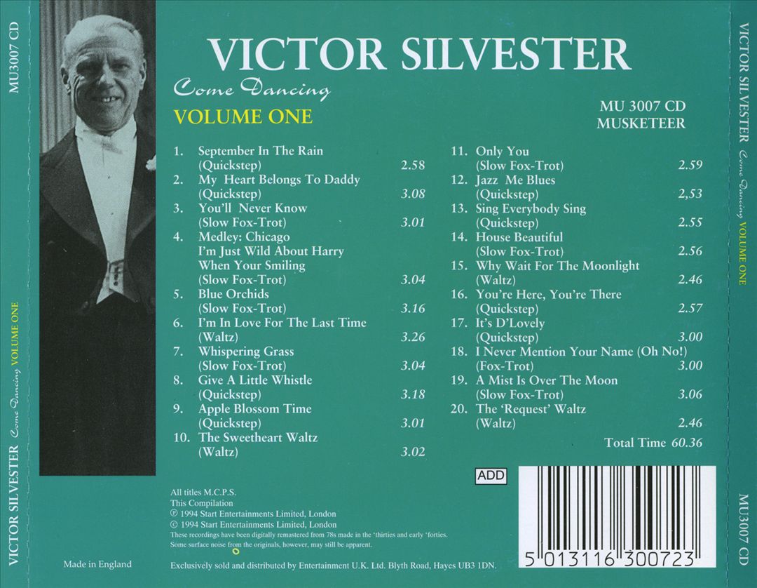 Come Dancing, Vol. 1 cover art