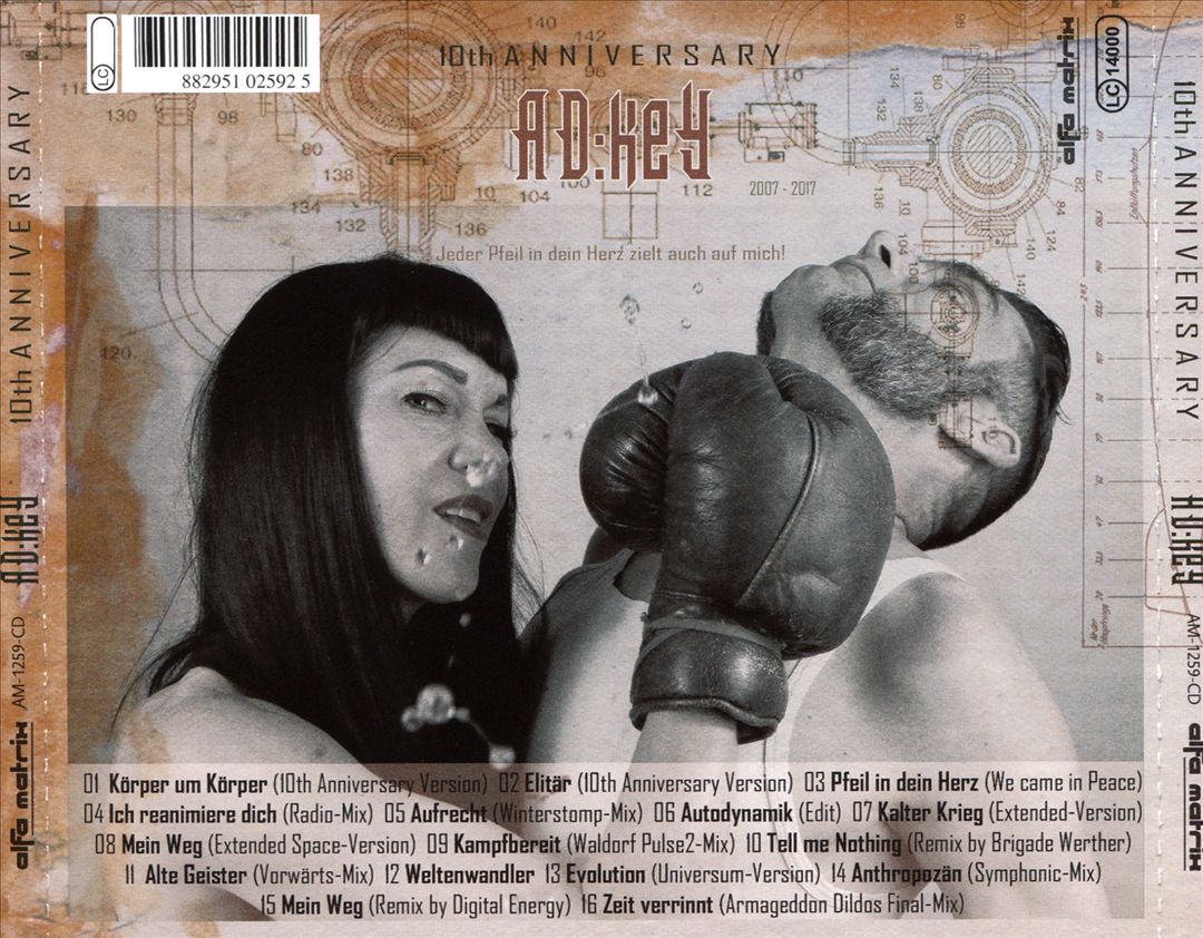 10th Anniversary Ad:Key cover art