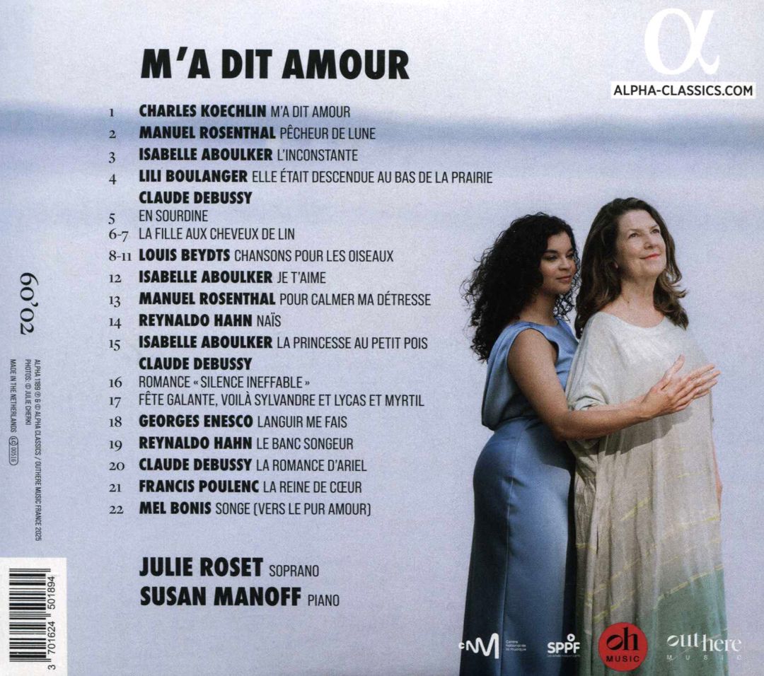 M'a dit amour cover art