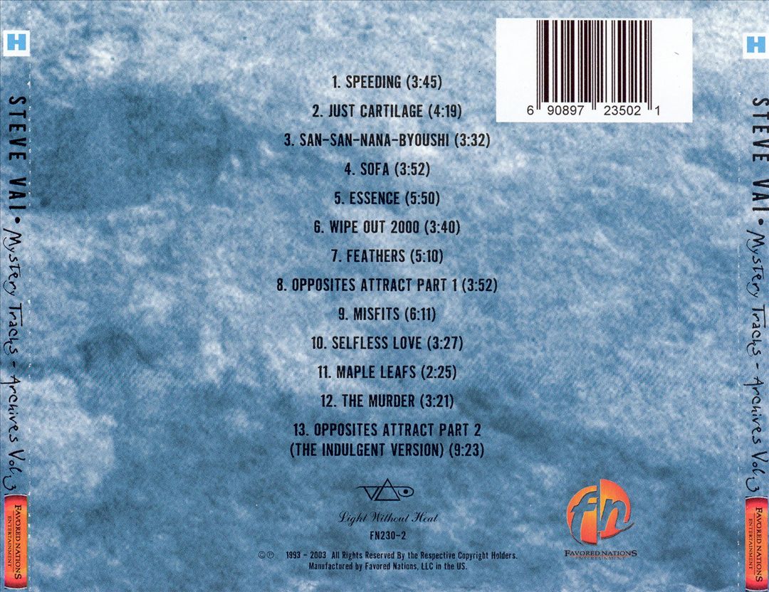 Mystery Tracks Archives, Vol. 3 cover art