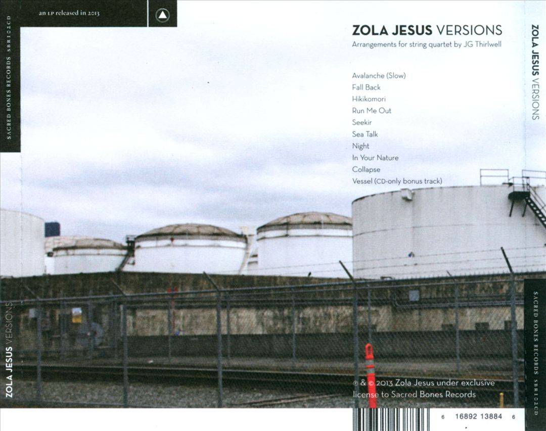 Versions cover art