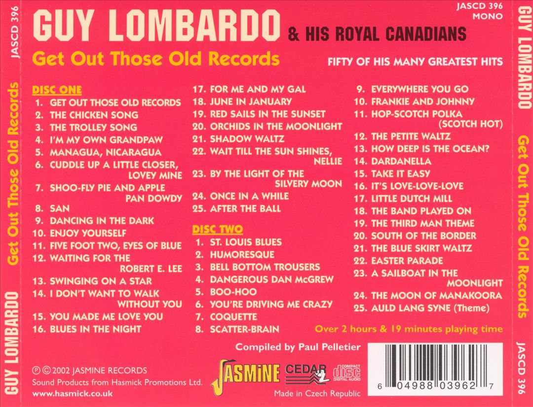 Get Out Those Old Records: 50 of His Many Greatest Hits cover art