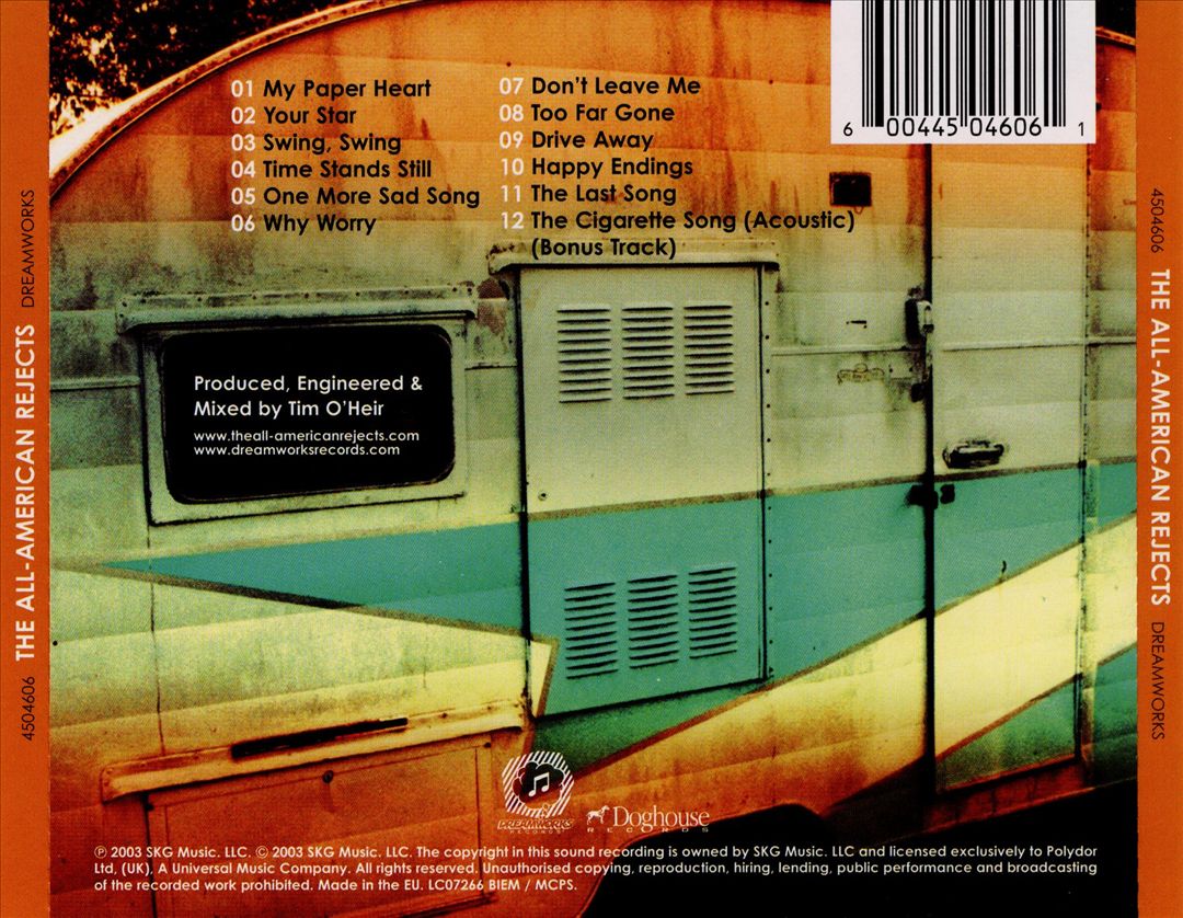 All-American Rejects [Bonus Track] cover art