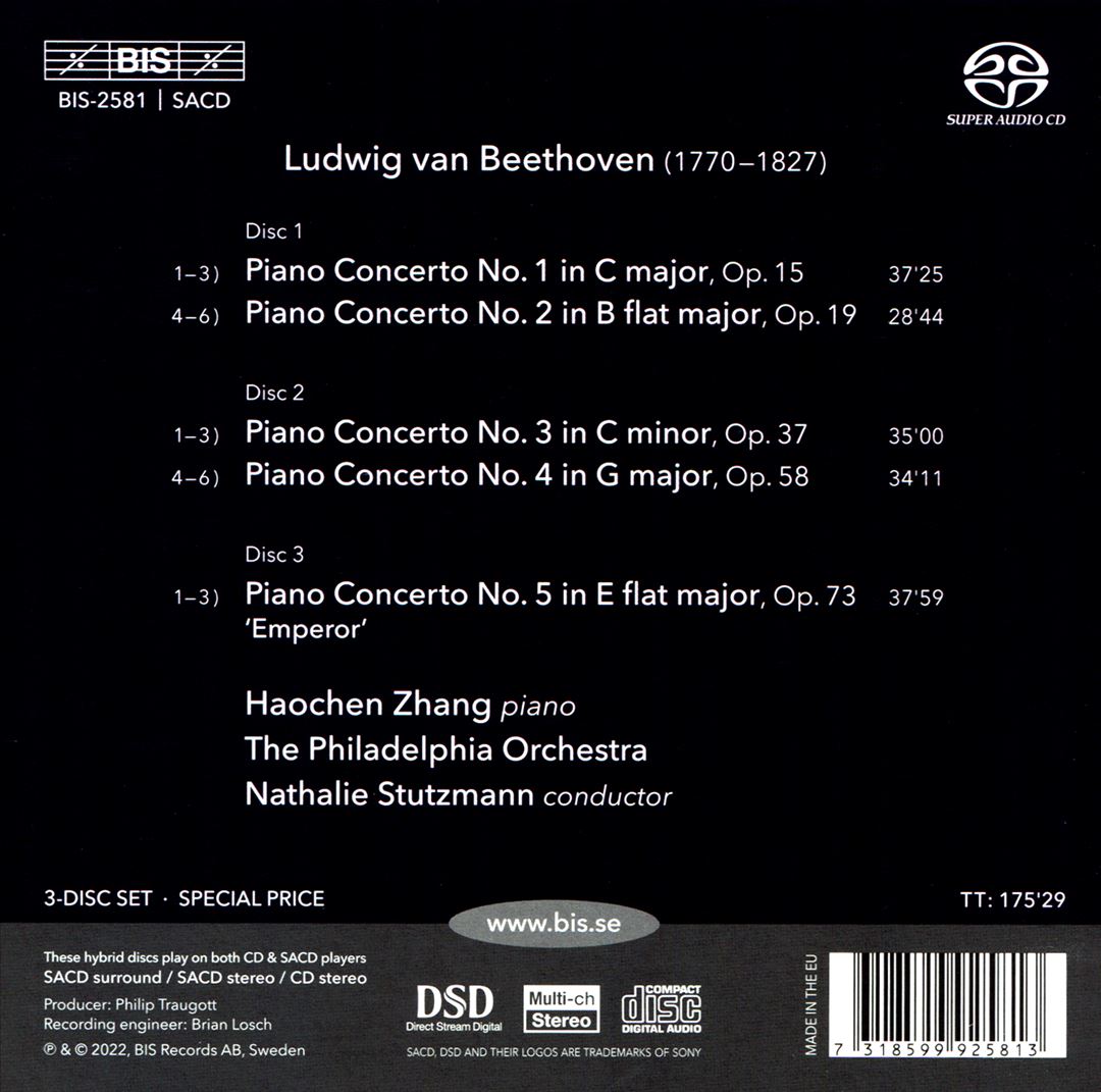 Beethoven: The 5 Piano Concertos cover art