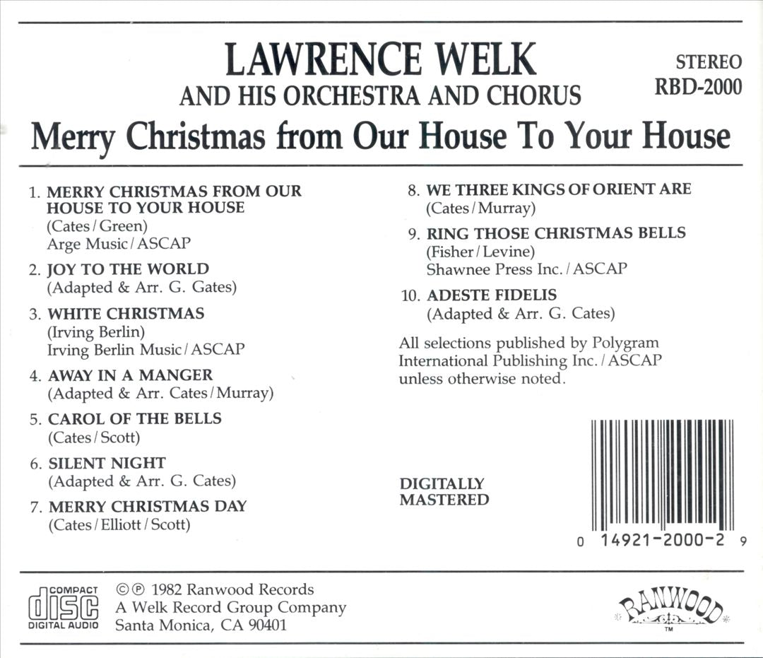 Merry Christmas from Our House to Your House cover art