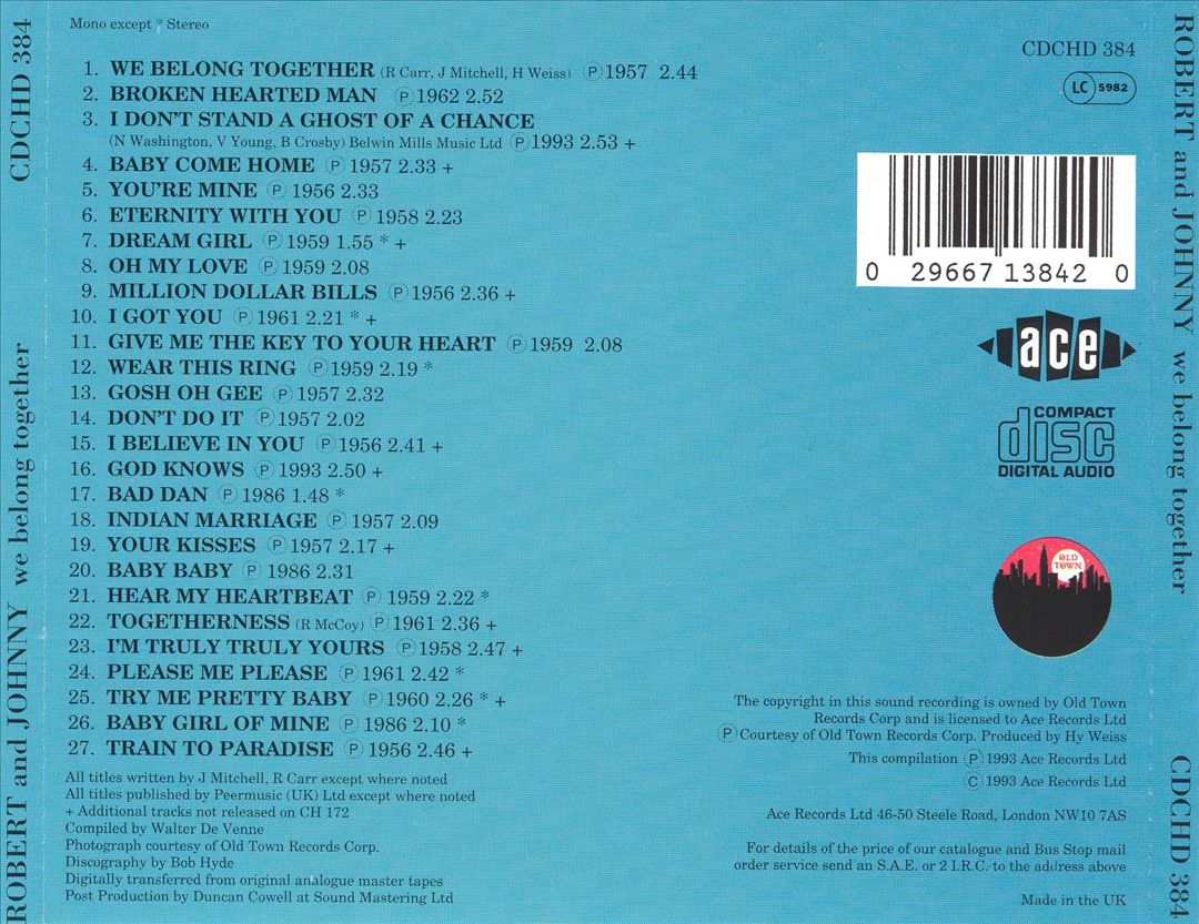 We Belong Together cover art