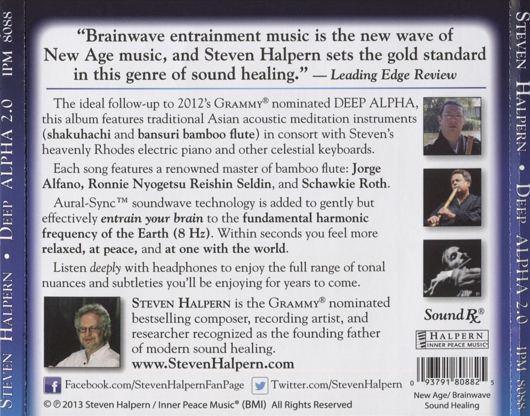Deep Alpha 2.0: Brainwave Entrainment Music cover art