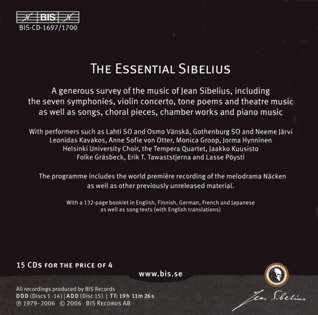 Essential Sibelius [Box Set] cover art