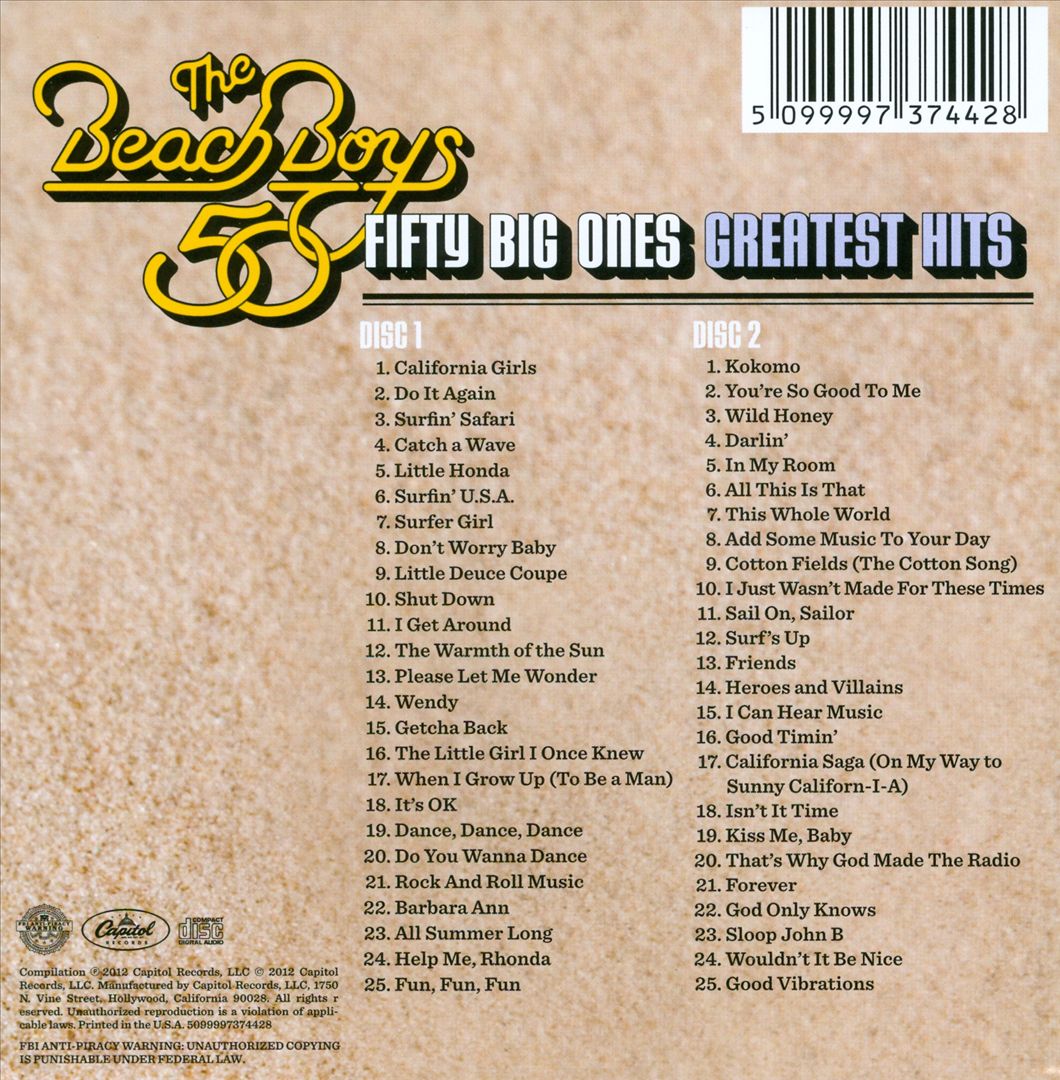 Fifty Big Ones: Greatest Hits cover art