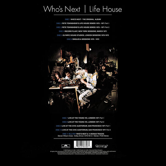 Who's Next/Life House [Super Deluxe Edition] [10 CD/Blu-ray Audio] cover art