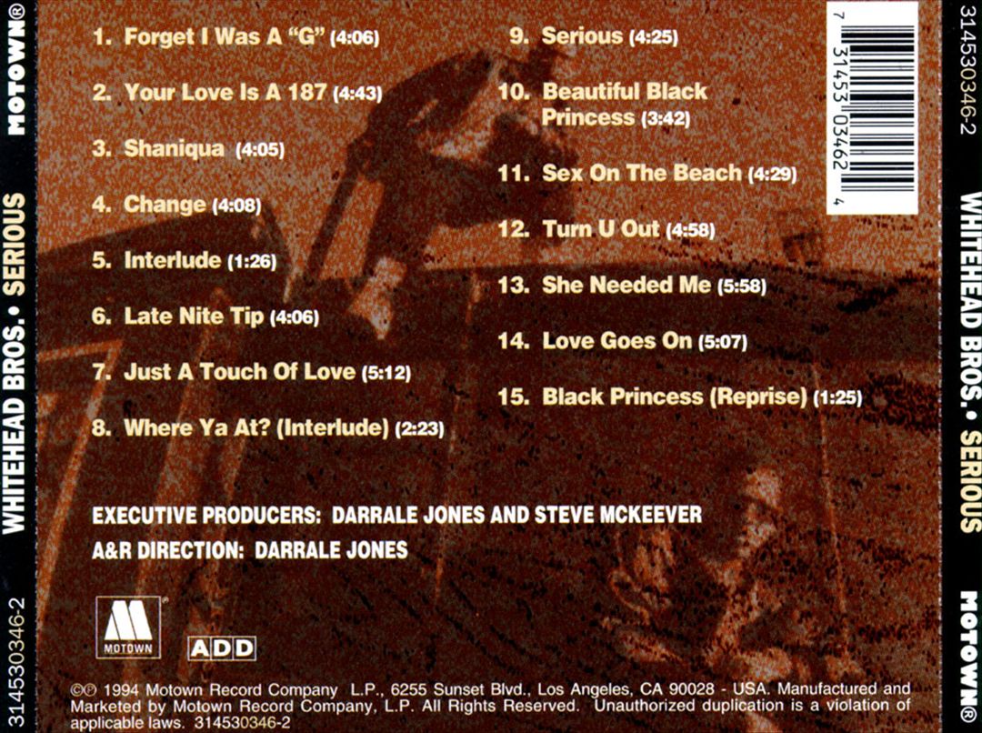 Serious cover art