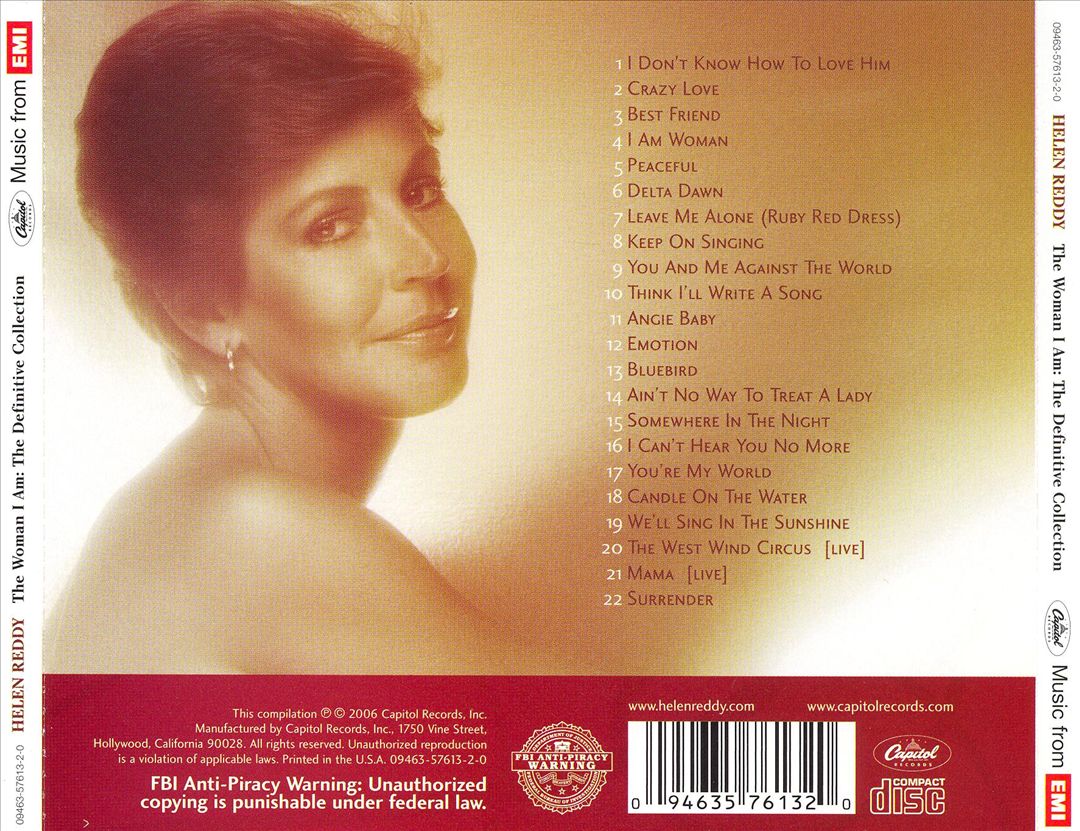 Woman I Am: The Definitive Collection cover art