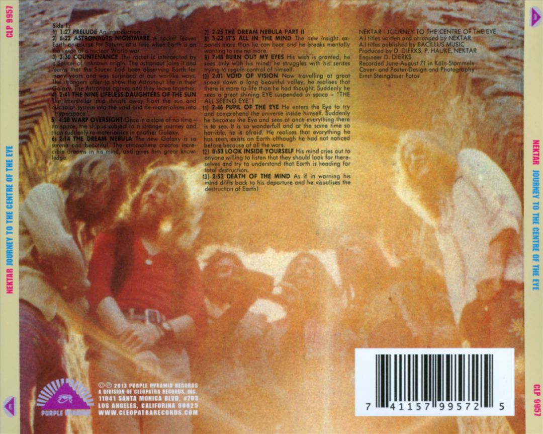Journey to the Centre of the Eye cover art