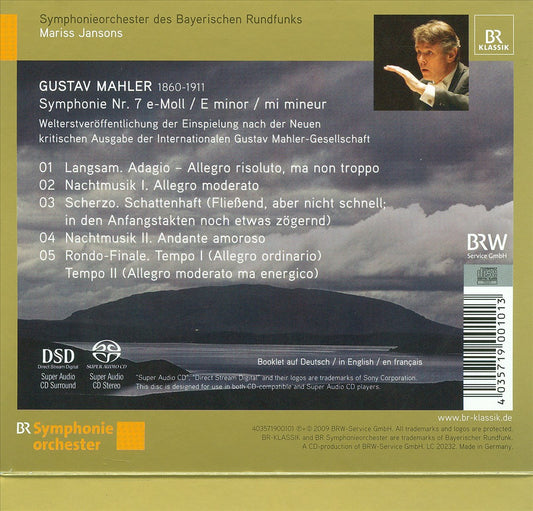 Mahler: Symphonie No. 7 cover art