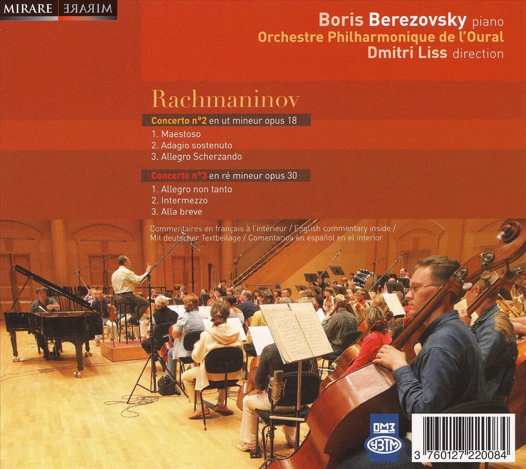 Rachmaninov: Concertos pour piano 2 & 3 cover art