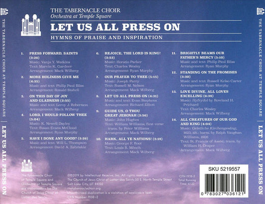 Let Us All Press On cover art