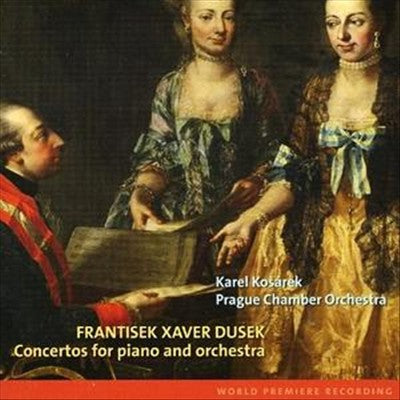Frantisek Xaver Dusek: Concertos for Piano and Orchestra cover art