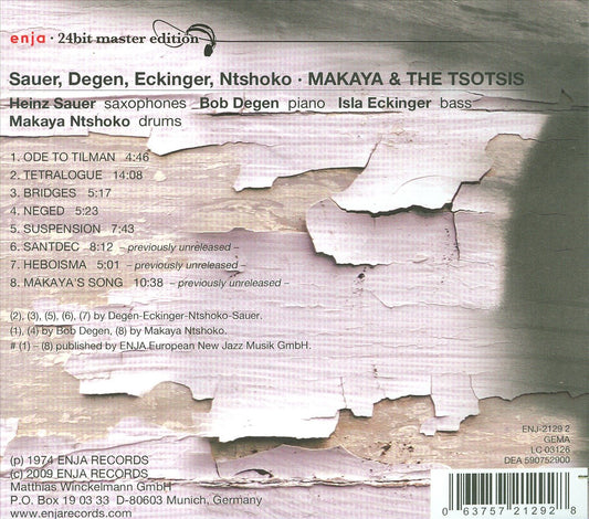 Makaya & the Tsotsis cover art