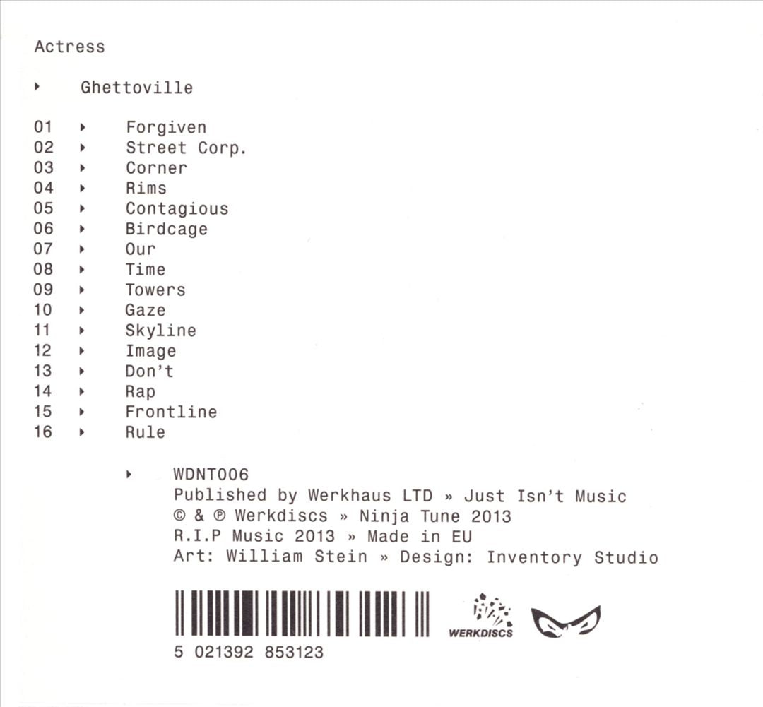 Ghettoville cover art