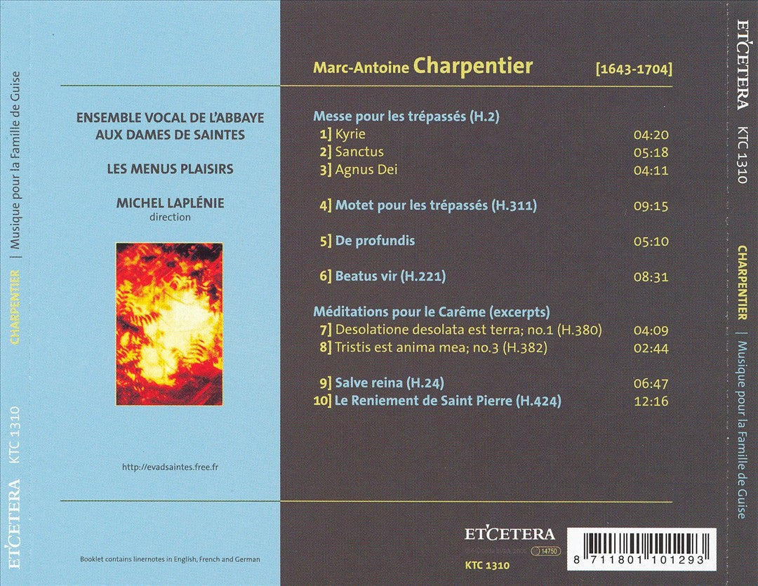 Charpentier: Musique pour la Famille de Guise cover art
