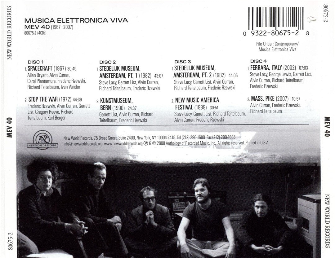 MEV 40 cover art