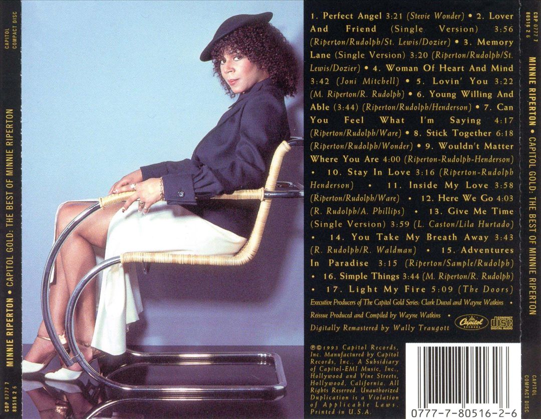 Capitol Gold: The Best of Minnie Riperton cover art