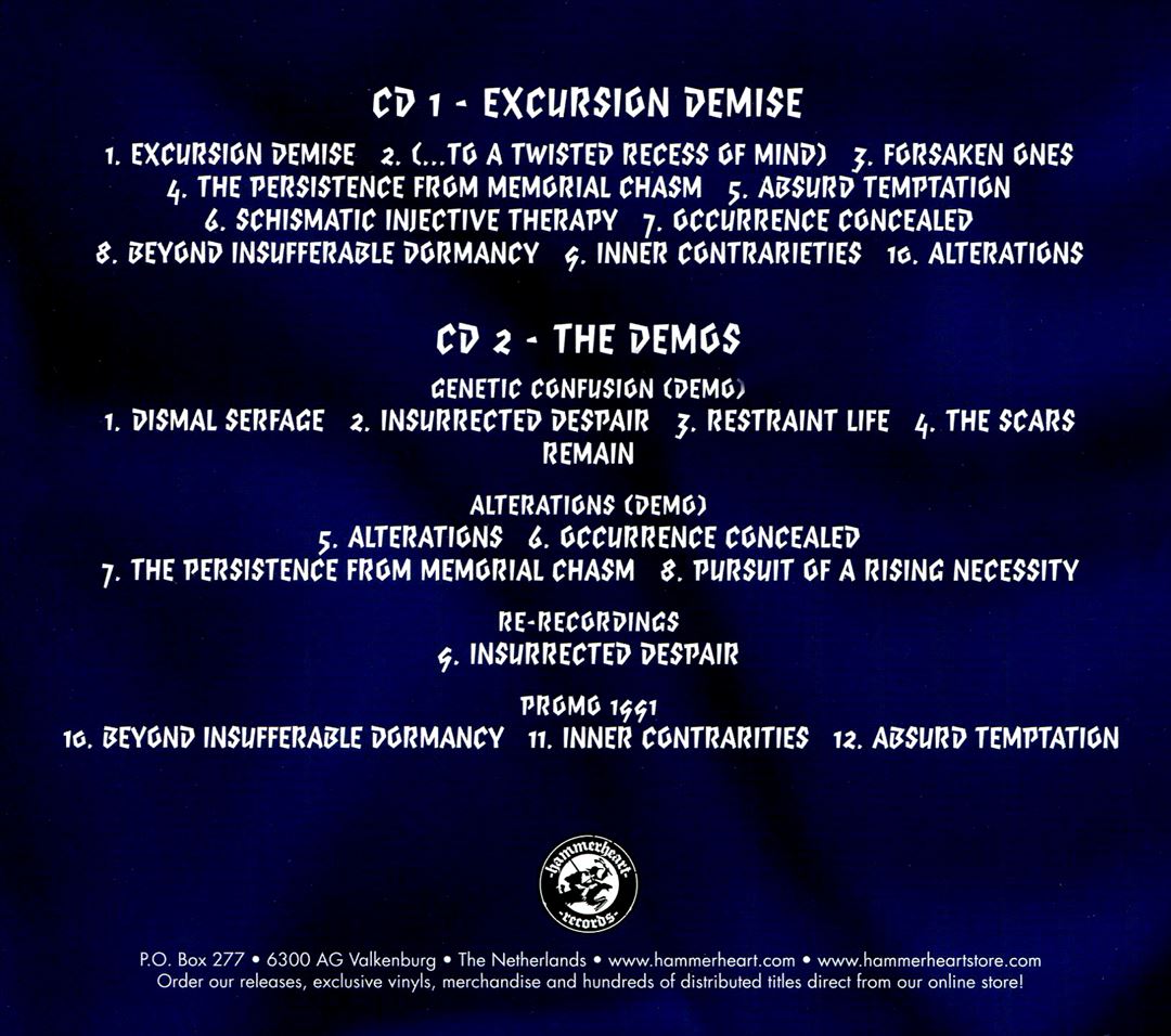 Excursion Demise cover art