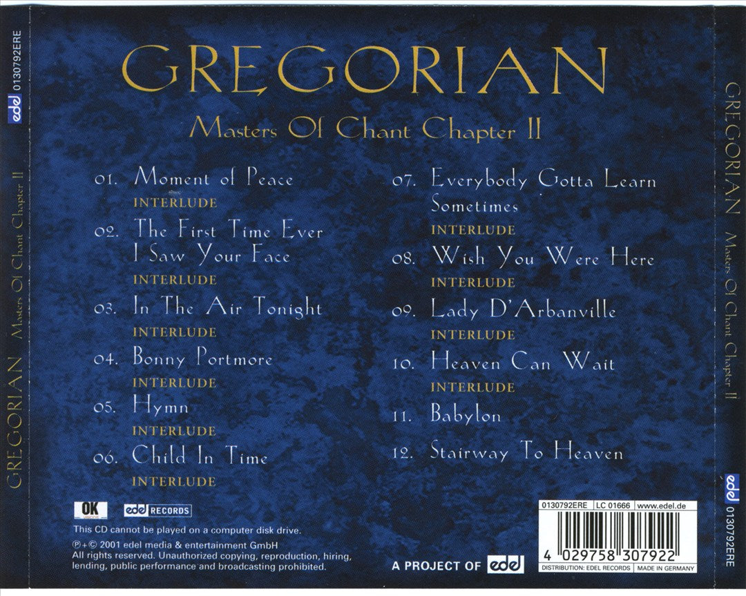 Masters of Chant: Chapter II cover art