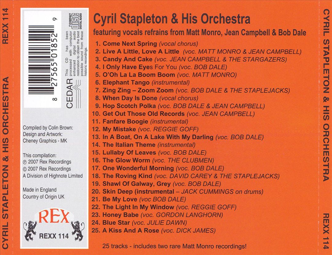 Cyril Stapleton & His Orchestra cover art