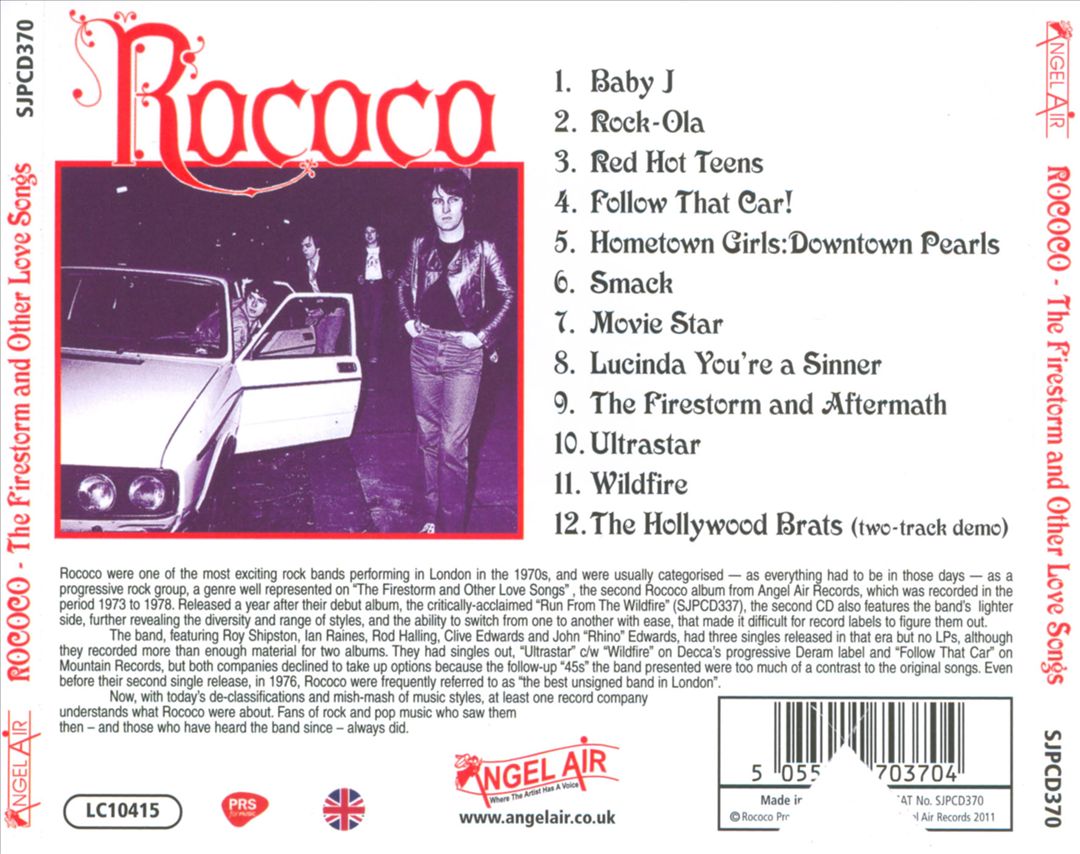 Firestorm and Other Love Songs cover art