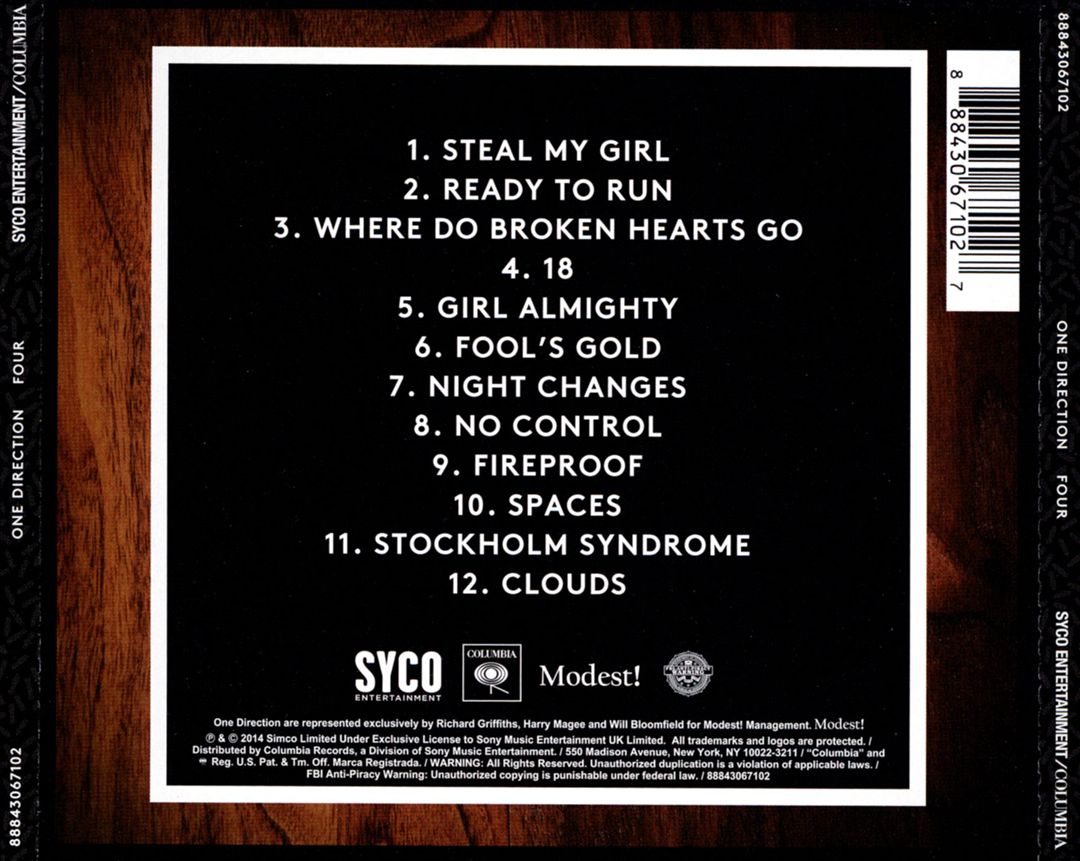 Four cover art