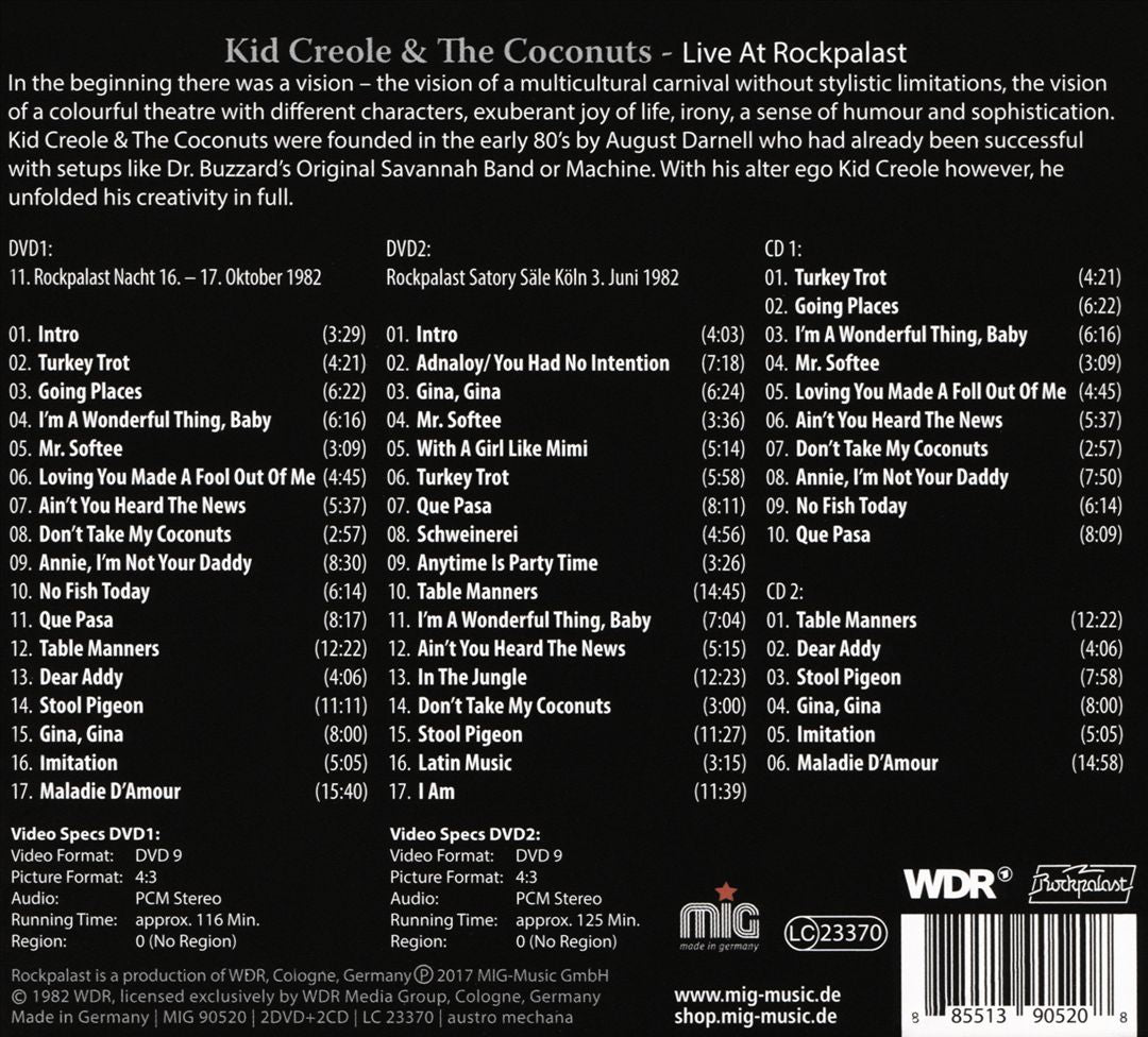 Live at Rockpalast 1982 cover art