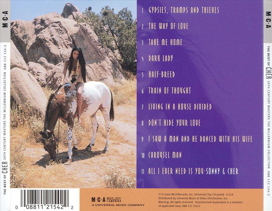 20th Century Masters - The Millennium Collection: The Best of Cher cover art
