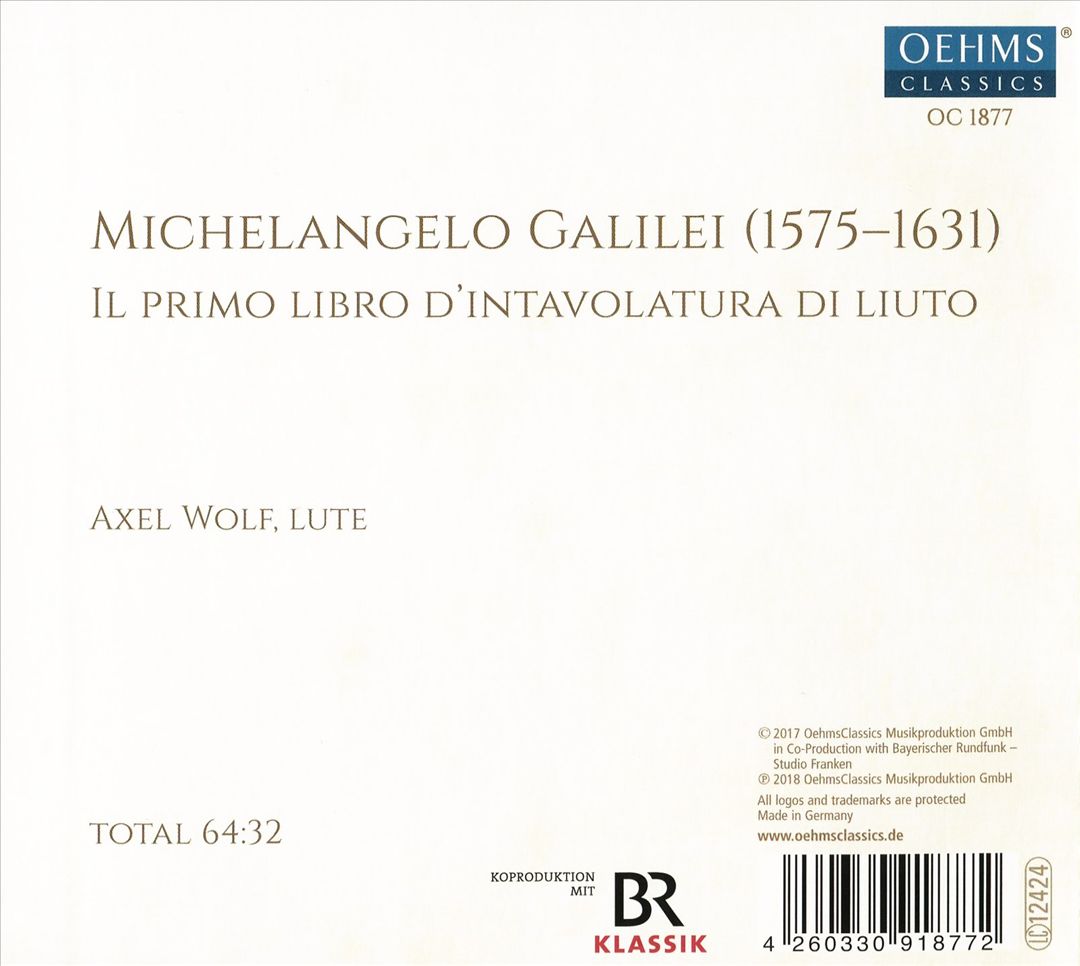 Michelangelo Galilei cover art