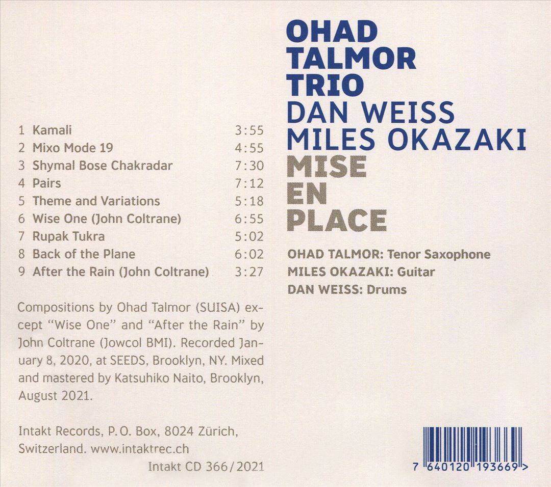 Mis en Place cover art