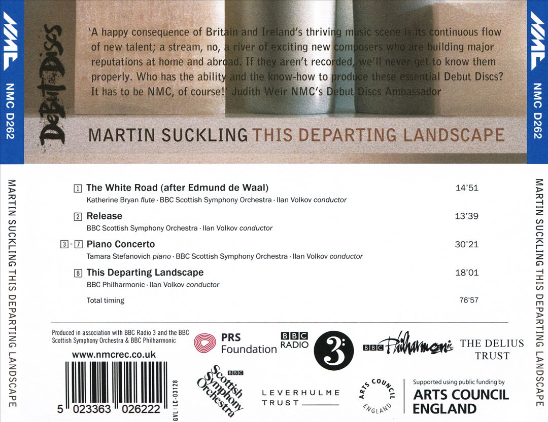 Martin Suckling: This Departing Landscape cover art