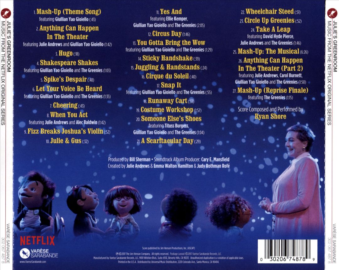 Julie's Greenroom [Music From The Netflix Original Series] cover art