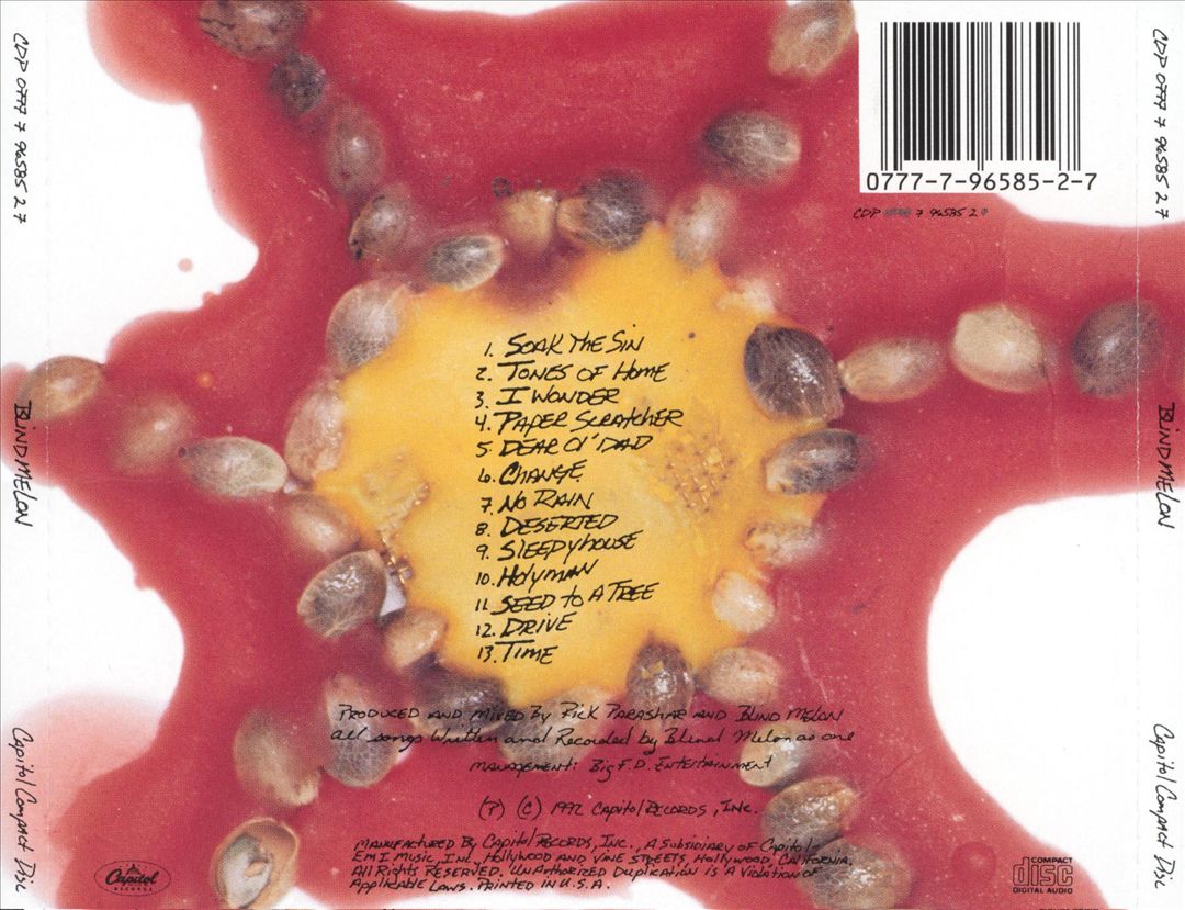 Blind Melon cover art