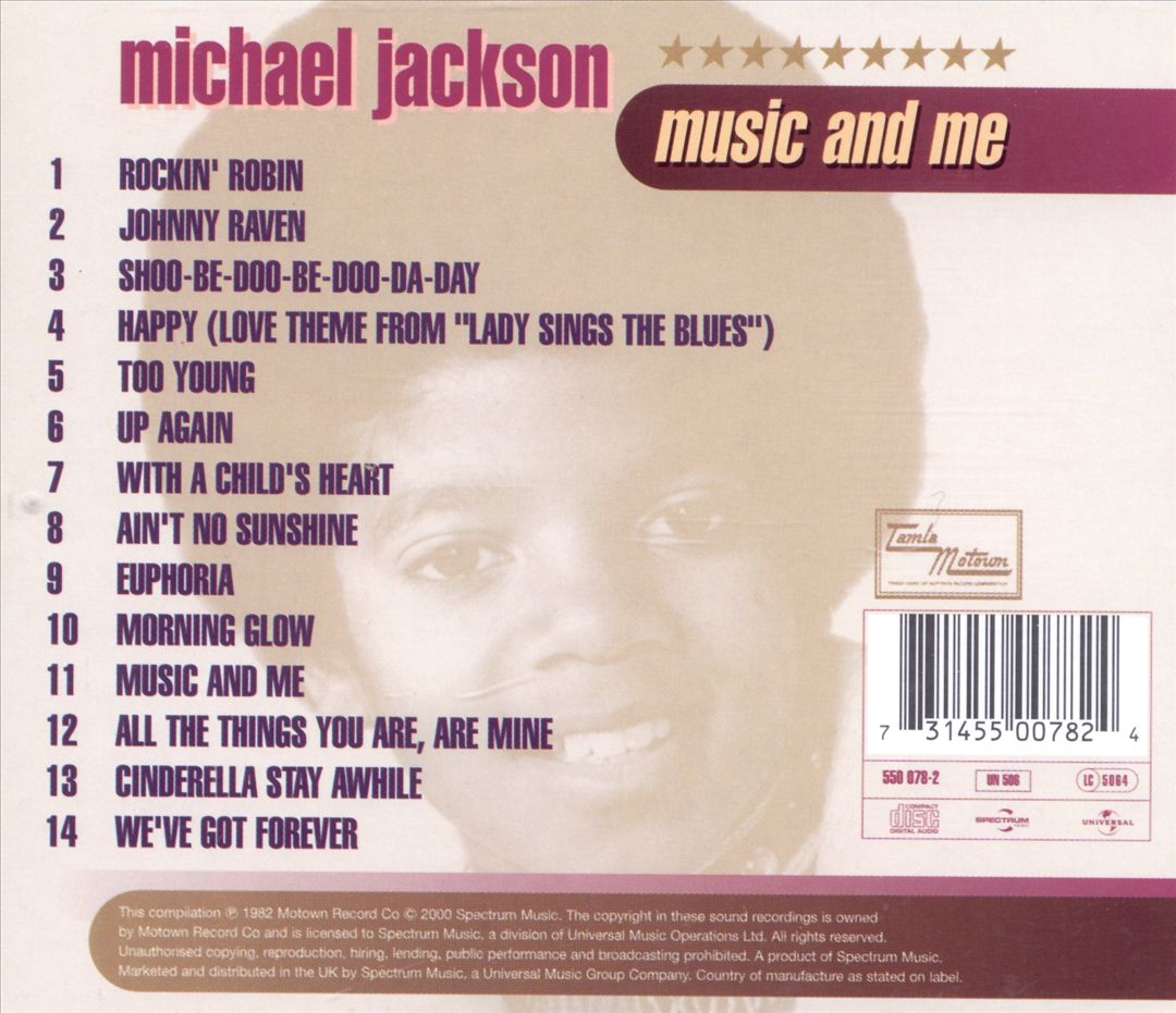 Music and Me cover art