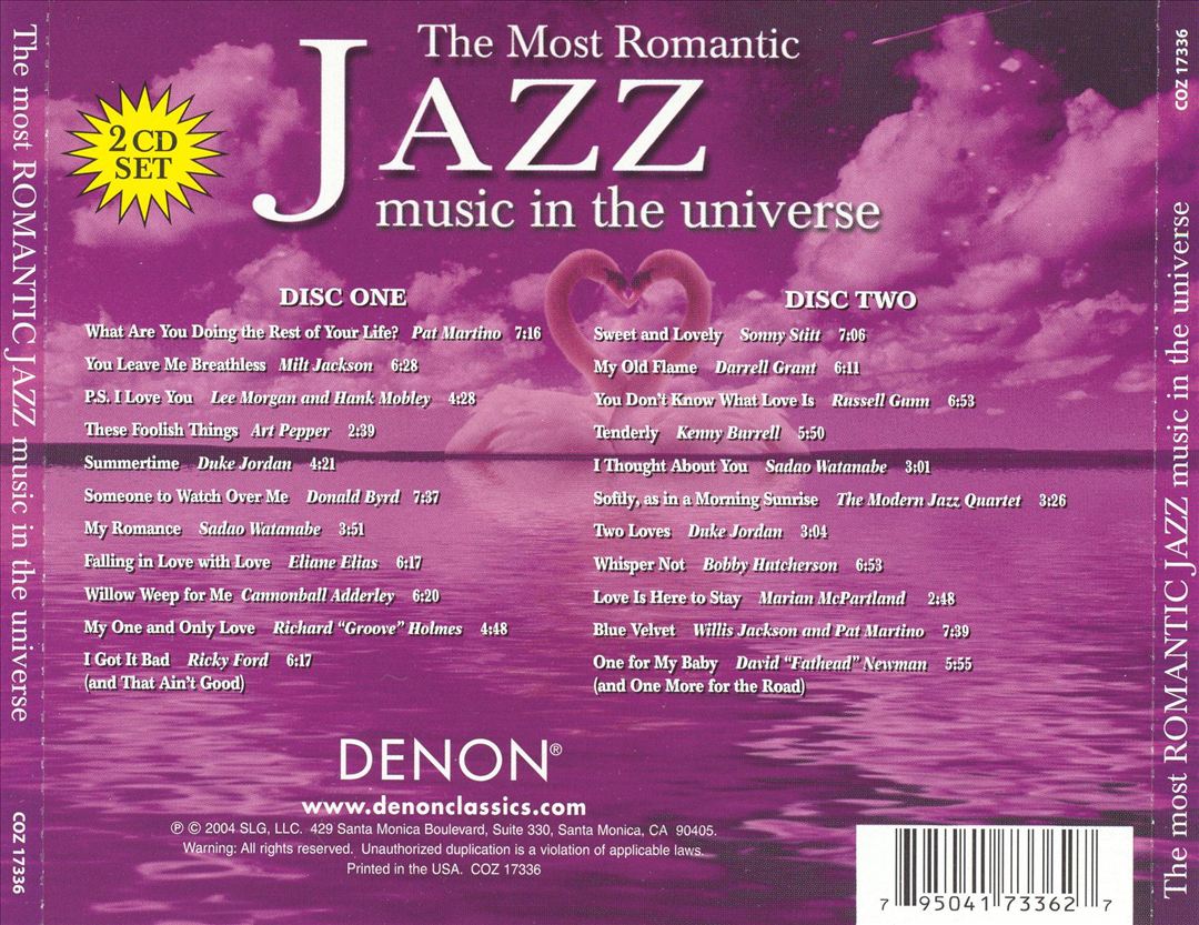 Most Romantic Jazz Music in the Universe cover art