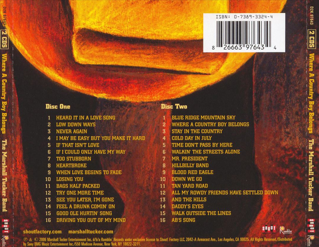 Where a Country Boy Belongs cover art