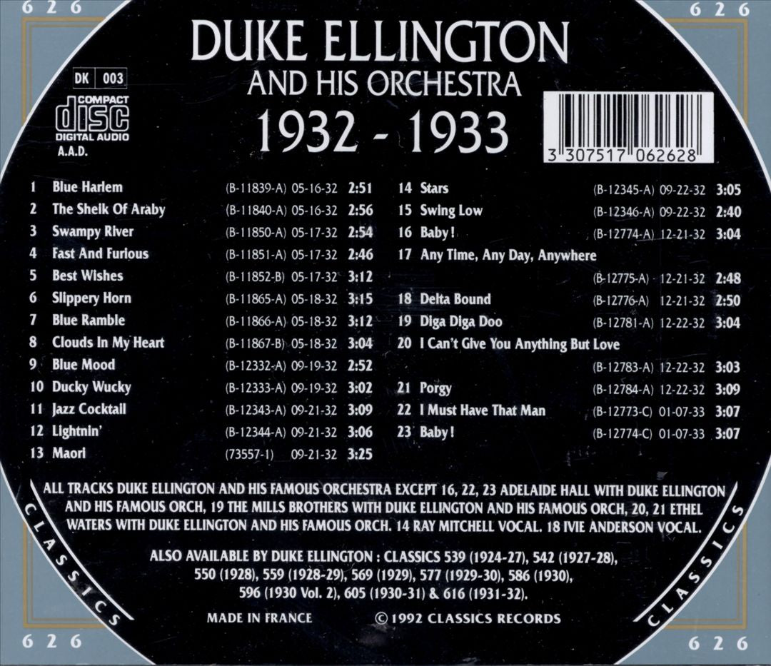 1932-1933 cover art