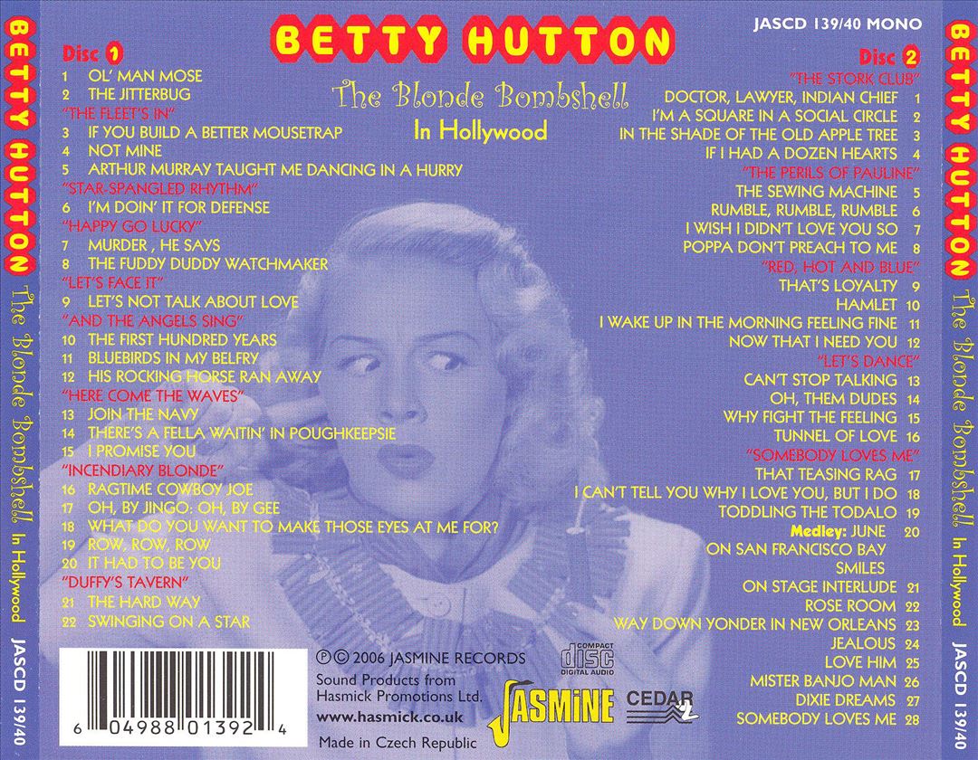 Blonde Bombshell in Hollywood cover art