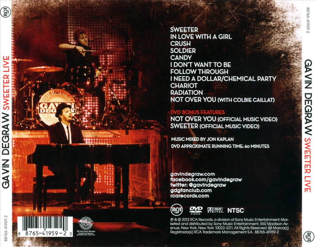 Sweeter Live [CD/DVD] cover art