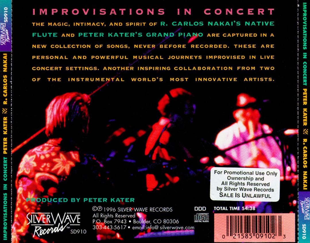 Improvisations in Concert cover art