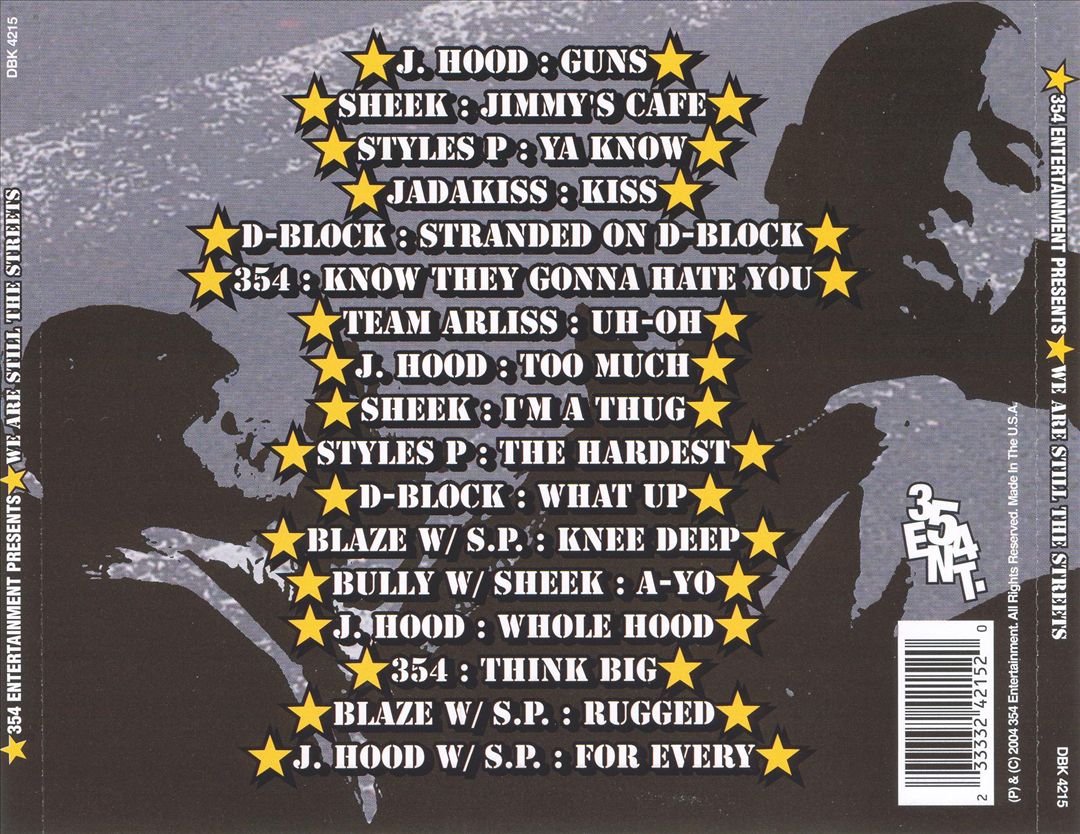 354 Entertainment Presents We Are Still The Streets: D-Block cover art