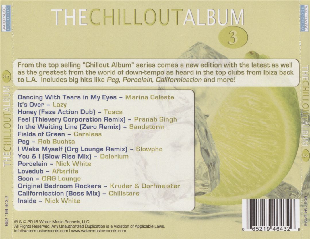 Chillout Album, Vol. 3 [Water] cover art