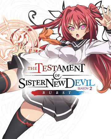 Testament of Sister New Devil Burst: Season Two + OVA cover art