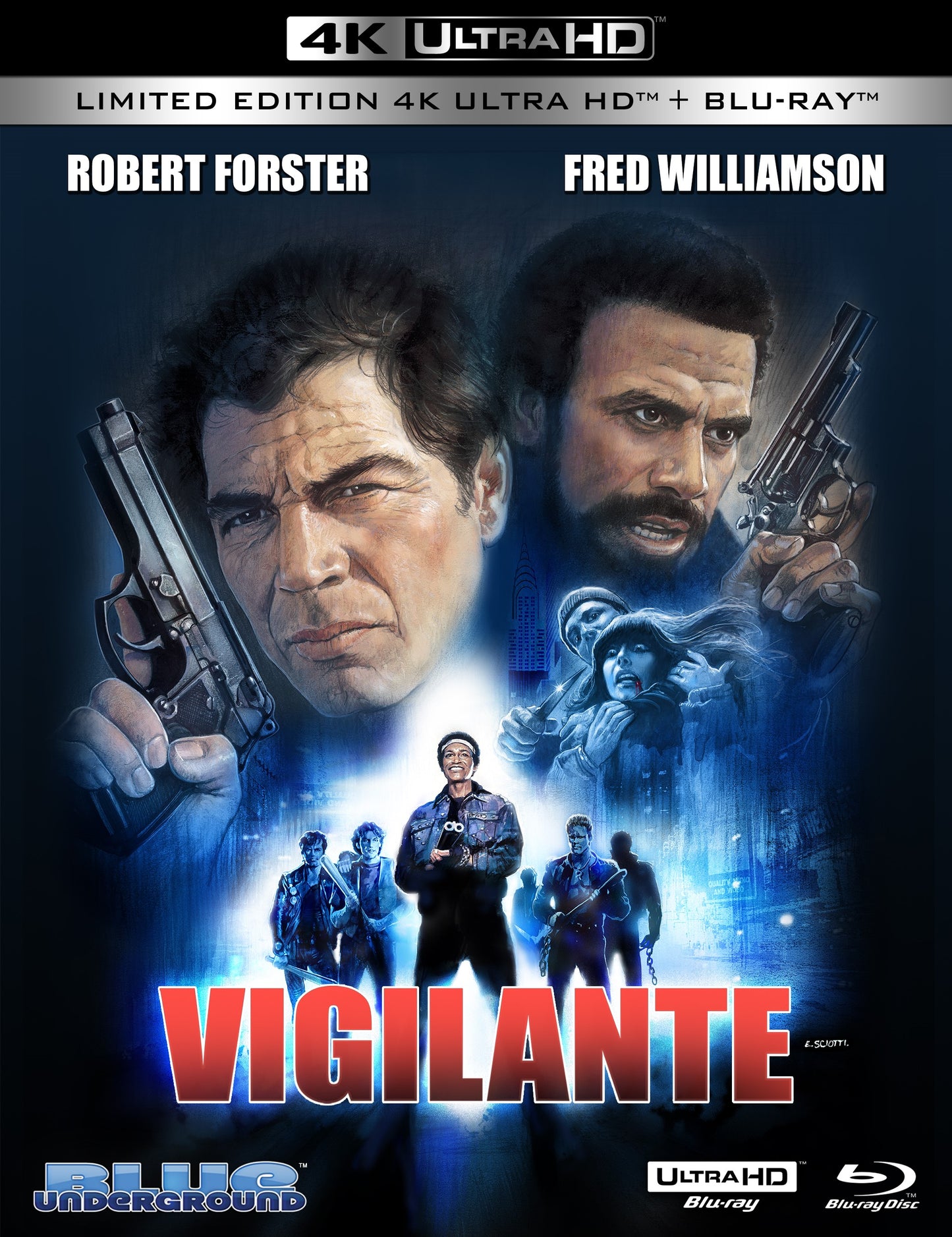 Vigilante [4K Ultra HD Blu-ray] cover art