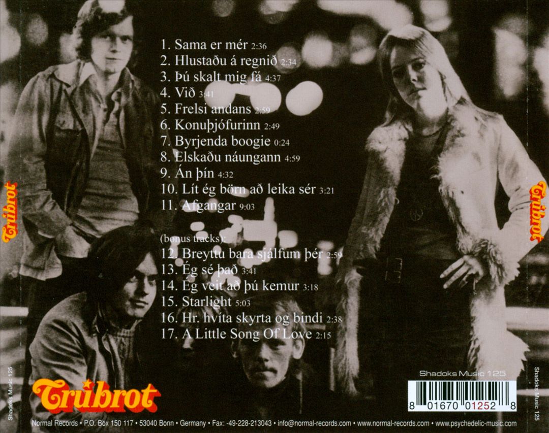 Trúbrot cover art